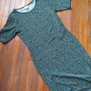 LuLaRoe Julia (pencil dress)- Medium (US 8-10)